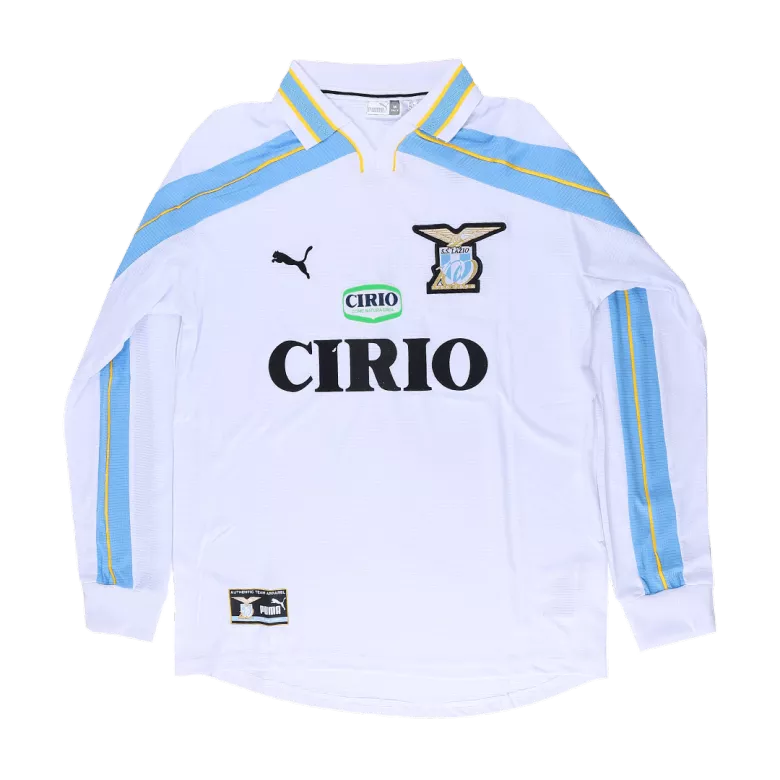 Camiseta de Fútbol Retro Lazio Visitante 1999/00 para Hombre - Personalizada - camisetasfutbol