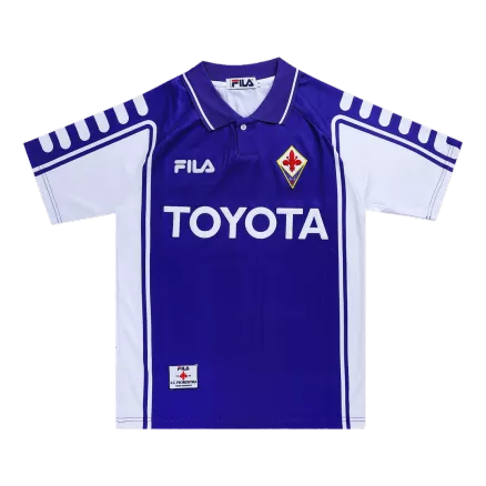 Camiseta Retro 1999/00 Fiorentina Primera Equipación Local Hombre - Versión Hincha - camisetasfutbol