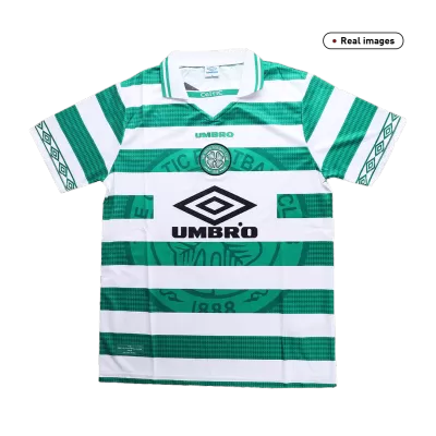 Camiseta Retro 1998/99 Celtic Primera Equipación Local Hombre - Versión Hincha - camisetasfutbol