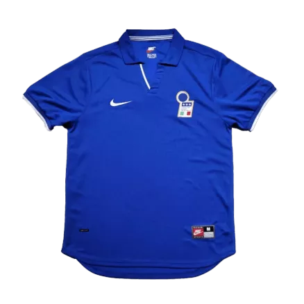 Camiseta Retro 1998 Italia Primera Equipación Copa del Mundo Local Hombre - Versión Hincha - camisetasfutbol