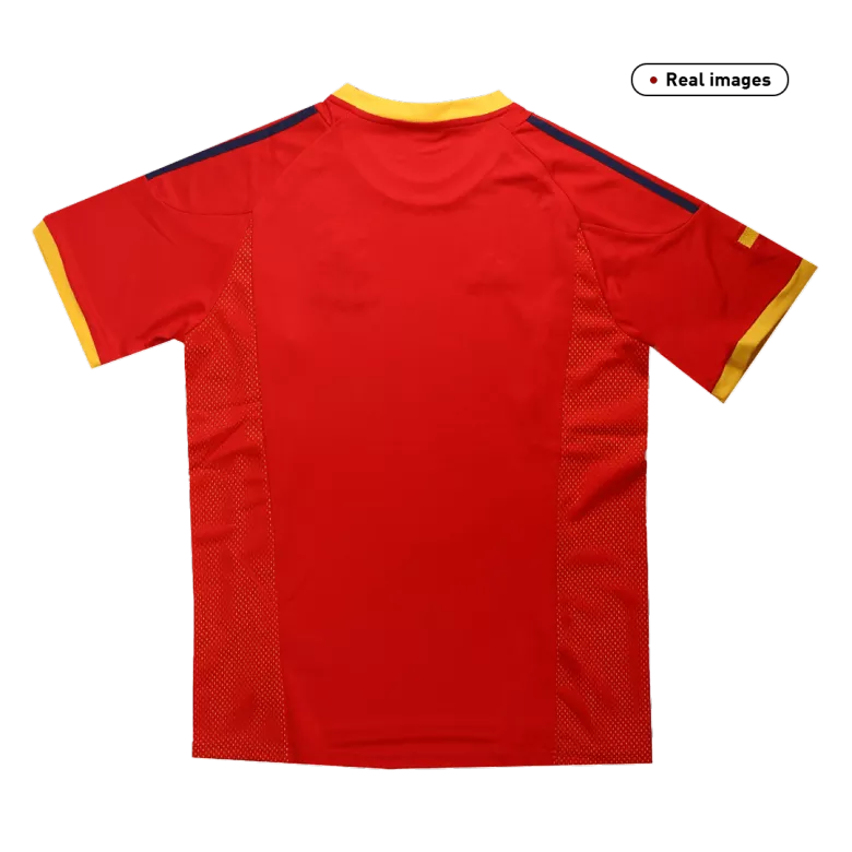 Camiseta Retro 2002 España Primera Equipación Local Hombre - Versión Hincha - camisetasfutbol