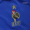 Camiseta de Fútbol Retro Francia Local 2000 para Hombre - Personalizada - camisetasfutbol