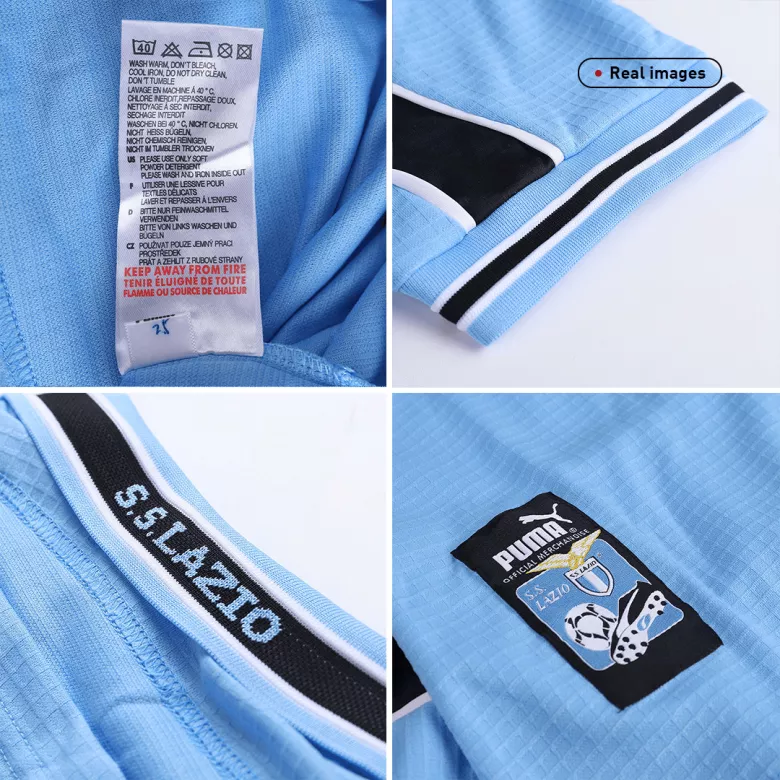 Camiseta Retro 1999/00 Lazio Primera Equipación Local Hombre - Versión Hincha - camisetasfutbol