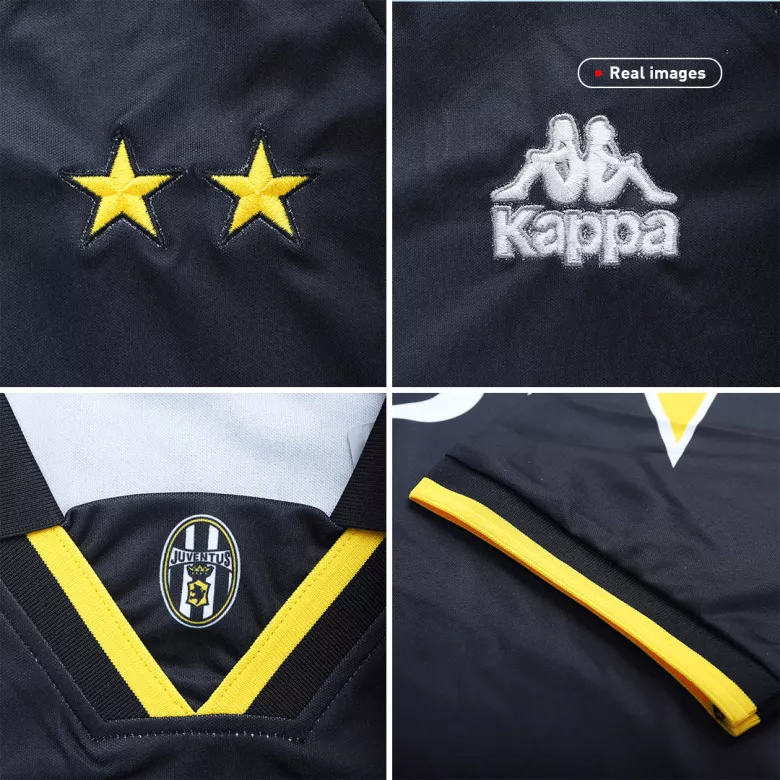 Camiseta Retro 1996/97 Juventus Segunda Equipación Visitante Hombre - Versión Hincha - camisetasfutbol