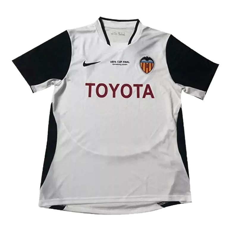 Camiseta Retro 2003/04 Valencia Primera Equipación Local Hombre - Versión Hincha - camisetasfutbol