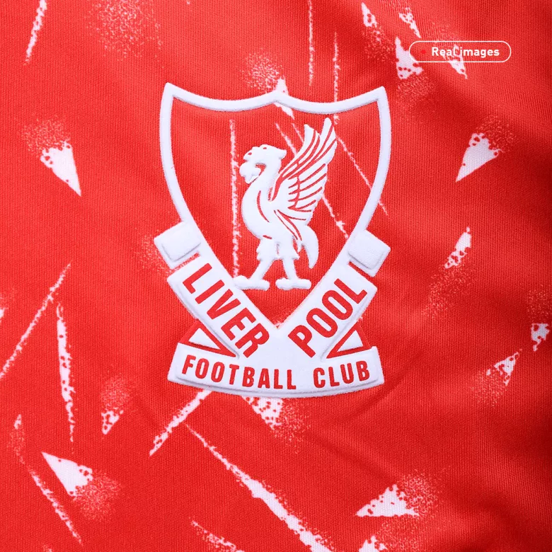 Camiseta Retro 1989/91 Liverpool Primera Equipación Local Hombre - Versión Hincha - camisetasfutbol
