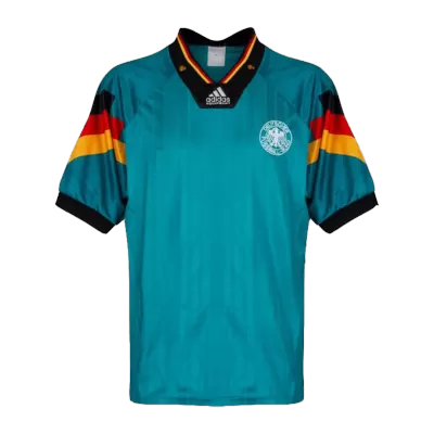 Camiseta Retro 1992 Alemania Segunda Equipación Visitante Hombre - Versión Hincha - camisetasfutbol