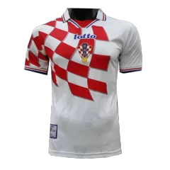 Camiseta Retro 1998 Croacia Primera Equipación Local Hombre - Versión Replica - camisetasfutbol