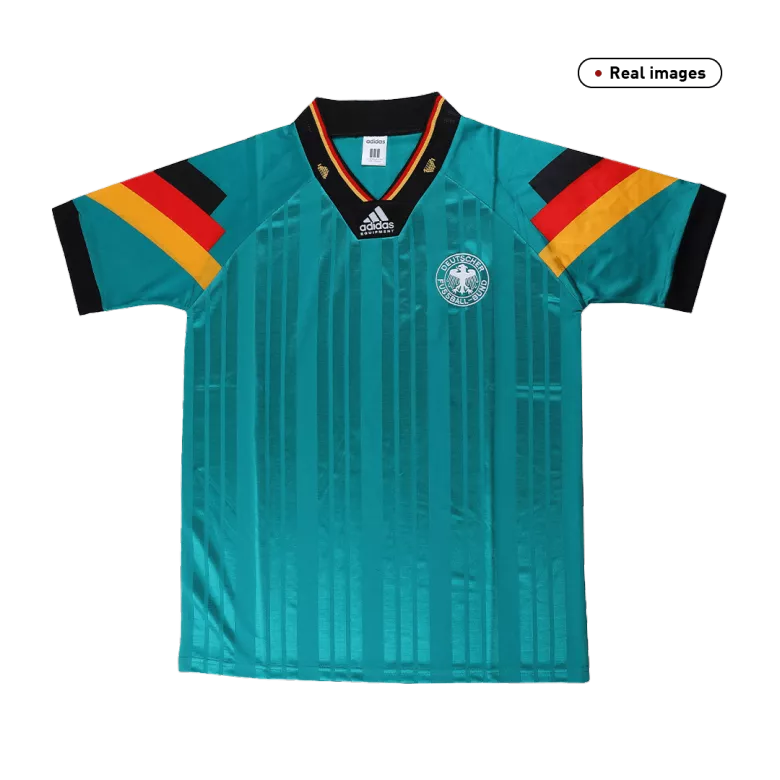 Camiseta Retro 1992 Alemania Segunda Equipación Visitante Hombre - Versión Hincha - camisetasfutbol