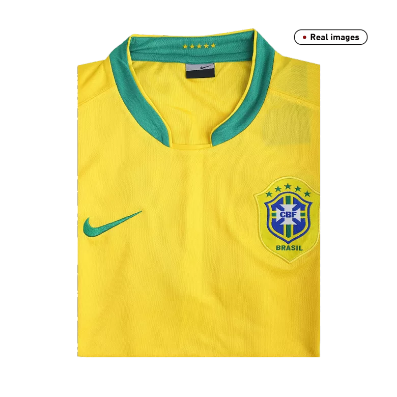 Camiseta Retro 2006 Brazil Primera Equipación Local Hombre - Versión Hincha - camisetasfutbol