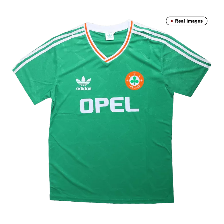 Camiseta Retro 1990 Irlanda Primera Equipación Local Hombre - Versión Hincha - camisetasfutbol
