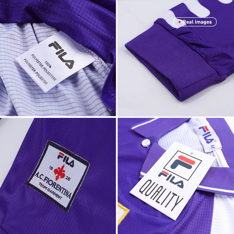 Camiseta de Fútbol Retro Fiorentina Local 1998/99 para Hombre - Personalizada - camisetasfutbol