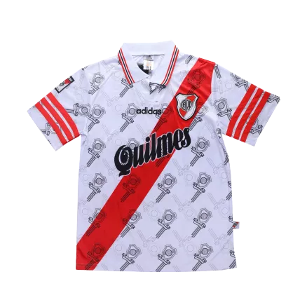 Camiseta Retro 1996/97 River Plate Primera Equipación Local Hombre - Versión Hincha - camisetasfutbol