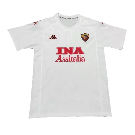 Camiseta Retro 2000/01 Roma Segunda Equipación Visitante Hombre - Versión Hincha - camisetasfutbol