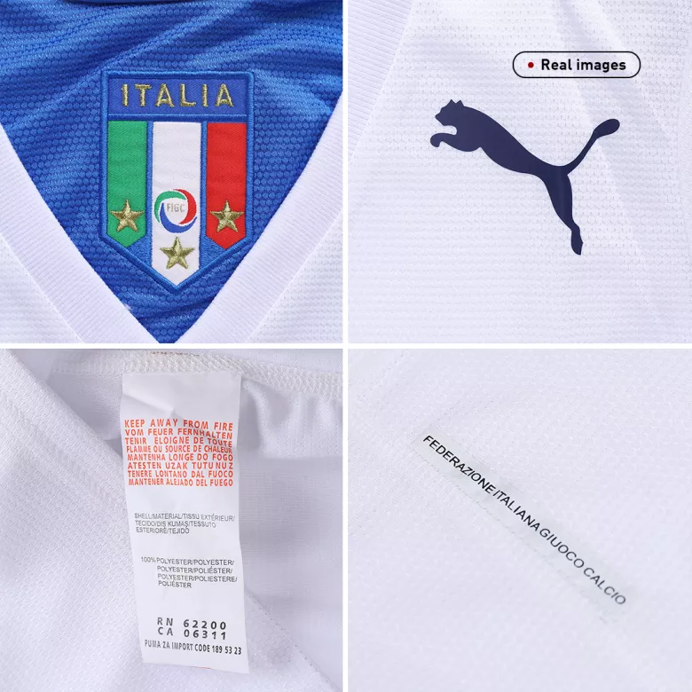 Camiseta Retro 2006 Italia Segunda Equipación Visitante Copa del Mundo Hombre - Versión Hincha - camisetasfutbol