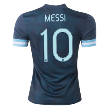 Camiseta de Fútbol Lionel Messi #10 2ª Argentina 2020