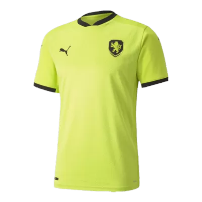 Camiseta República Checa 2020 Segunda Equipación Visitante Hombre - Versión Hincha - camisetasfutbol