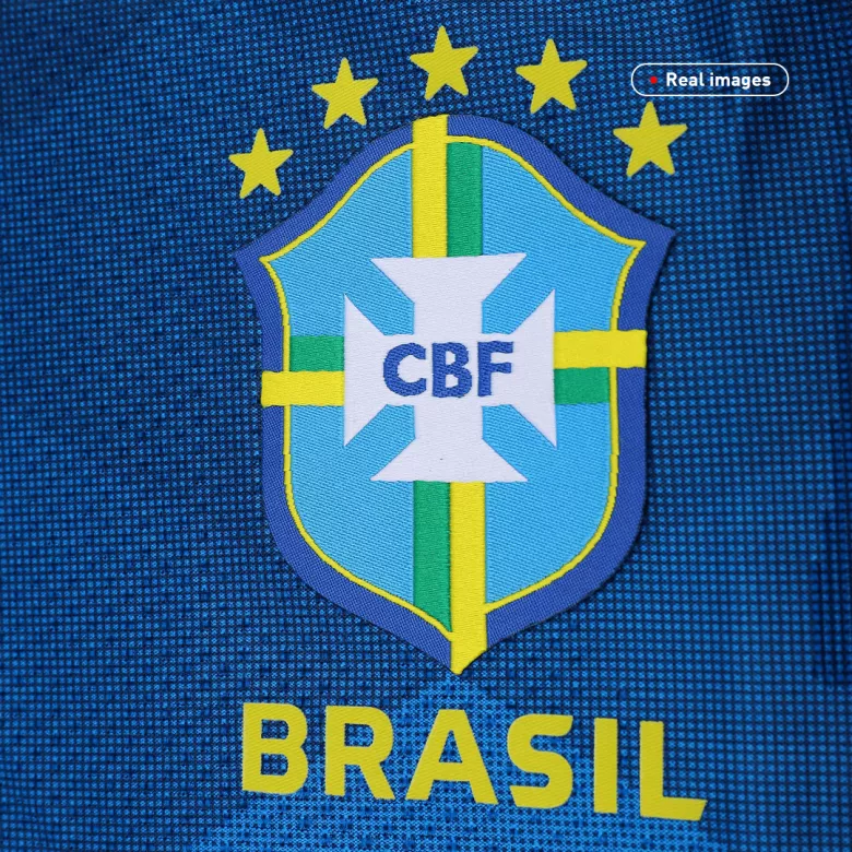 Camiseta de Futbol Visitante para Hombre Brazil 2021 - Version Hincha Personalizada - camisetasfutbol