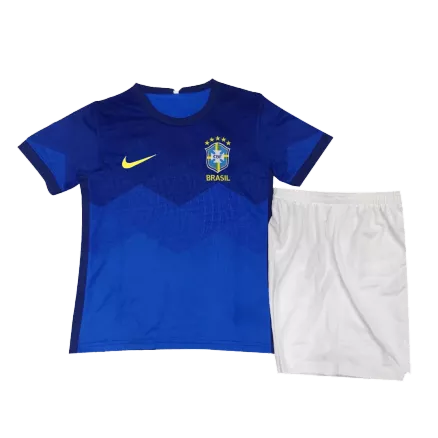 Equipaciones de fútbol para Niño Brazil 2021 - de Visitante Futbol Kit Personalizados - camisetasfutbol