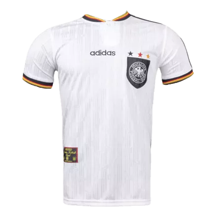 Camiseta Retro 1996 Alemania Primera Equipación Local Hombre - Versión Hincha - camisetasfutbol