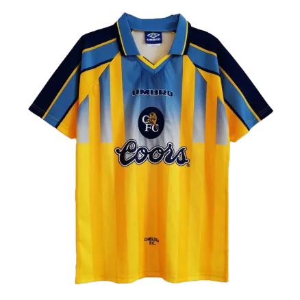 Camiseta Retro 1995/97 Chelsea Segunda Equipación Visitante Hombre - Versión Hincha - camisetasfutbol