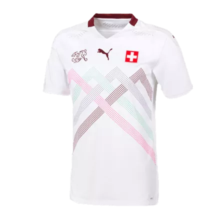 Camiseta de Futbol Visitante para Hombre Suiza 2020 - Version Hincha Personalizada - camisetasfutbol