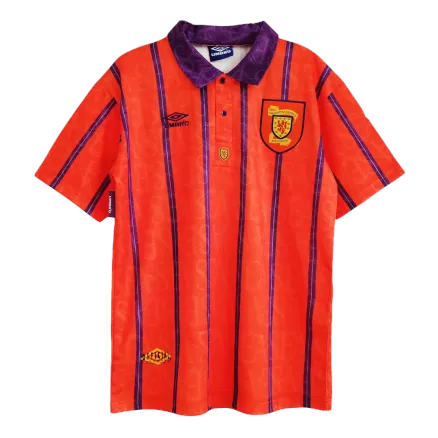 Camiseta Retro 1993/95 Escocia Segunda Equipación Visitante Hombre - Versión Hincha - camisetasfutbol