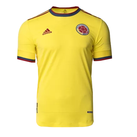 Camiseta Colombia 2021 Primera Equipación Local Hombre - Versión Hincha - camisetasfutbol