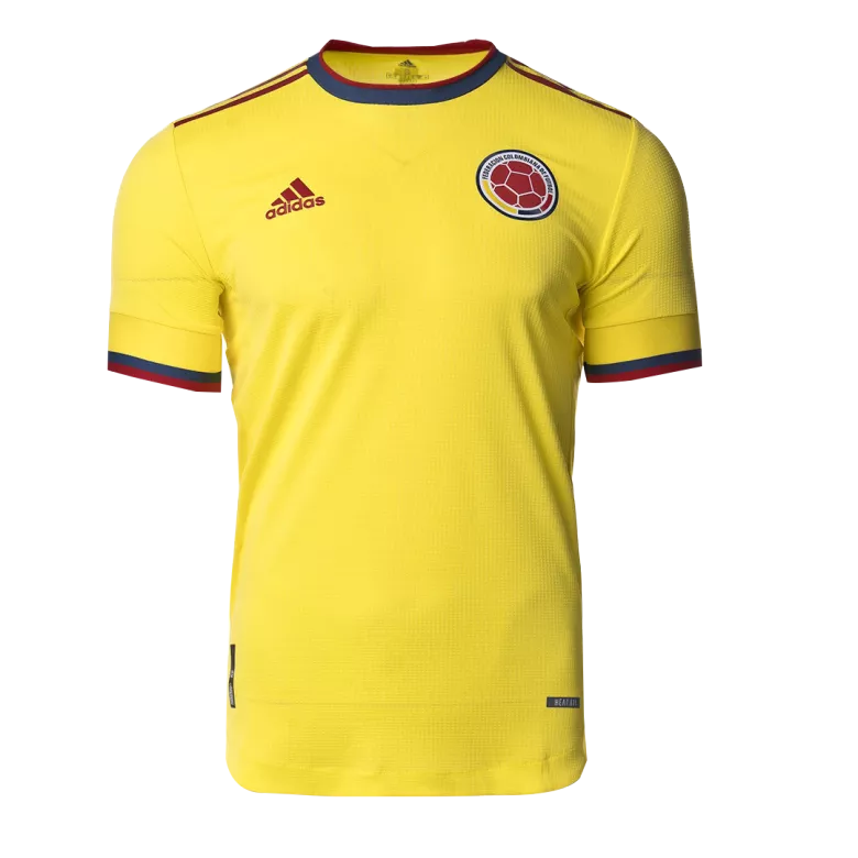 Camiseta Colombia 2021 Primera Equipación Local Hombre - Versión Hincha - camisetasfutbol