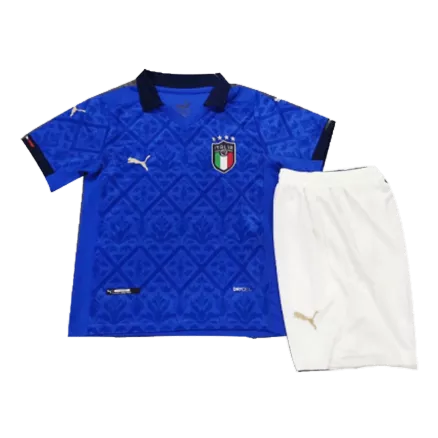 Miniconjunto Italia 2020 Primera Equipación Local Niño (Camiseta + Pantalón Corto) - camisetasfutbol