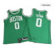 Camiseta NBA de Boston Celtics Tatum #0 Swingman