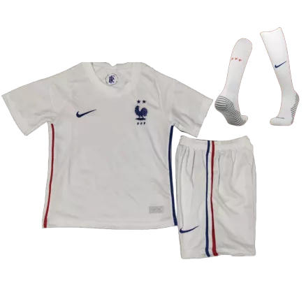 Equipaciones de fútbol para Niño Con Calcetines Francia - Visitante Futbol kit - camisetasfutbol