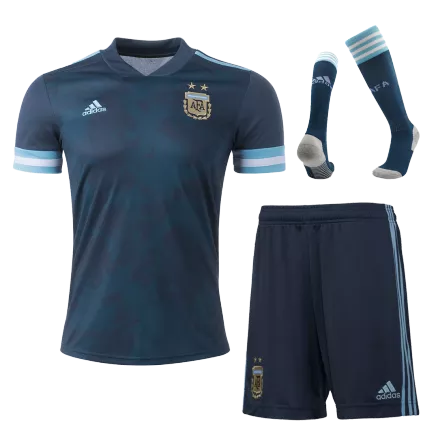 Uniformes de Futbol Completos Visitante 2020 Argentina - Con Medias para Hombre - camisetasfutbol