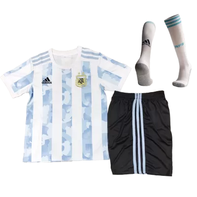 Equipaciones de fútbol para Niño Con Calcetines Argentina - Local Futbol kit - camisetasfutbol