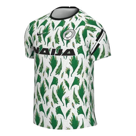 Camiseta Auténtica Manga Corta Nigeria 2021 Entrenamiento Hombre - Versión Jugador - camisetasfutbol