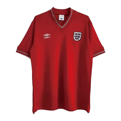 Camiseta Retro 1984 Inglaterra Segunda Equipación Visitante Hombre - Versión Hincha - camisetasfutbol