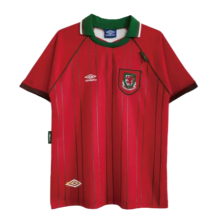 Camiseta Retro 94/96 Gales Primera Equipación Local Hombre - Versión Hincha - camisetasfutbol