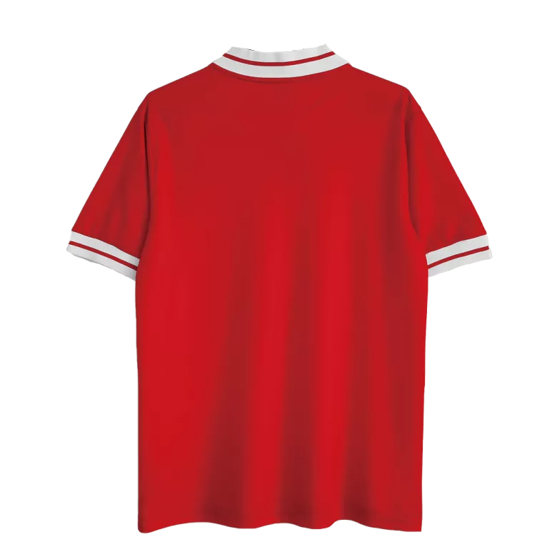UCL Camiseta Retro 1981 Liverpool Primera Equipación Local Hombre - Versión Hincha - camisetasfutbol