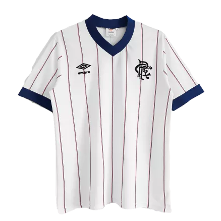 Camiseta Retro 1982/83 Glasgow Rangers Segunda Equipación Visitante Hombre - Versión Hincha - camisetasfutbol