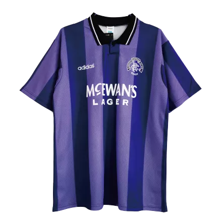 Camiseta Retro 1994/95 Glasgow Rangers Segunda Equipación Visitante Hombre - Versión Hincha - camisetasfutbol