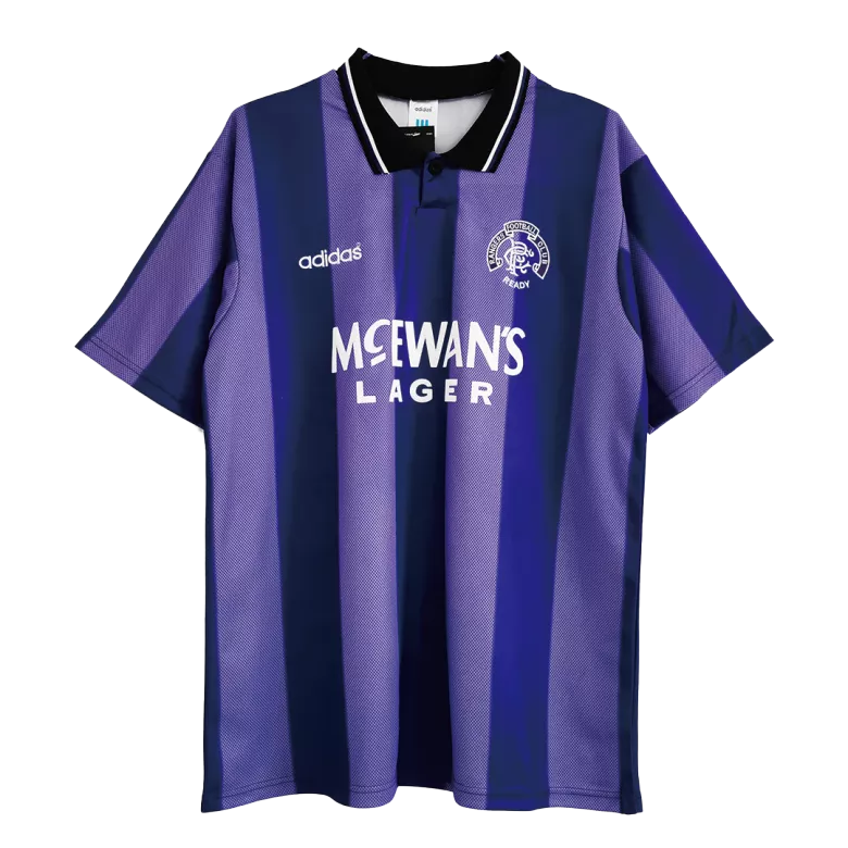 Camiseta Retro 1994/95 Glasgow Rangers Segunda Equipación Visitante Hombre - Versión Hincha - camisetasfutbol