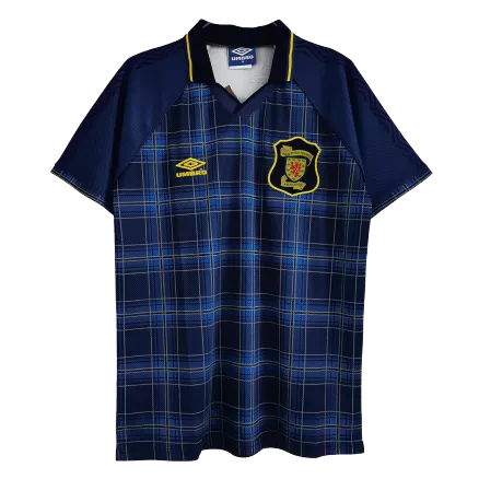 Camiseta Retro 1994/96 Escocia Primera Equipación Local Hombre - Versión Hincha - camisetasfutbol