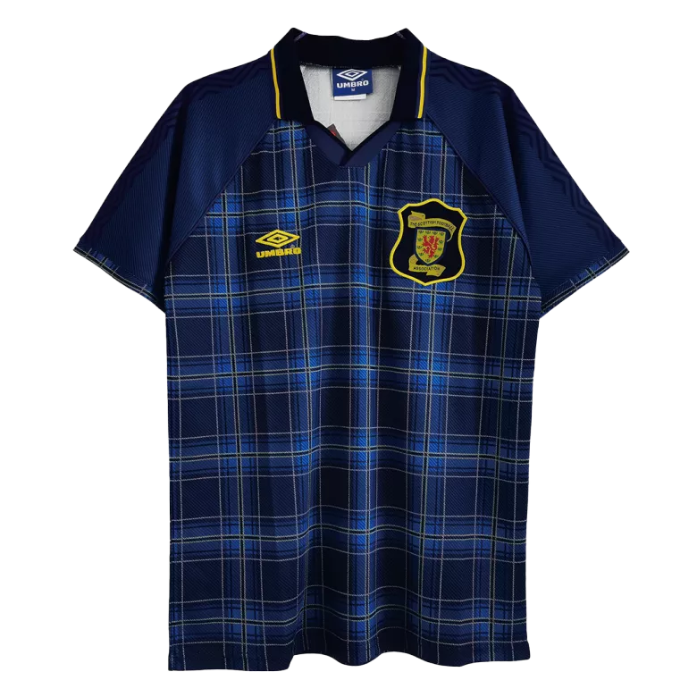Camiseta Retro 1994/96 Escocia Primera Equipación Local Hombre - Versión Hincha - camisetasfutbol