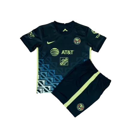 Miniconjunto Club America Aguilas 2021/22 Segunda Equipación Visitante Niño (Camiseta + Pantalón Corto) - camisetasfutbol