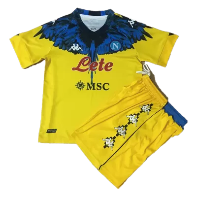 Miniconjunto Napoli 2021 Edición Limitada Niño (Camiseta + Pantalón Corto) - camisetasfutbol