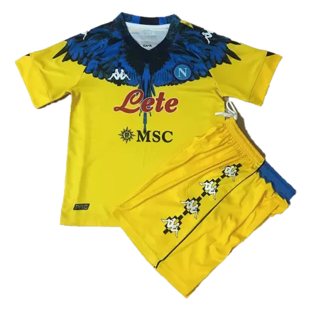Miniconjunto Napoli 2021 Edición Limitada Niño (Camiseta + Pantalón Corto) - camisetasfutbol