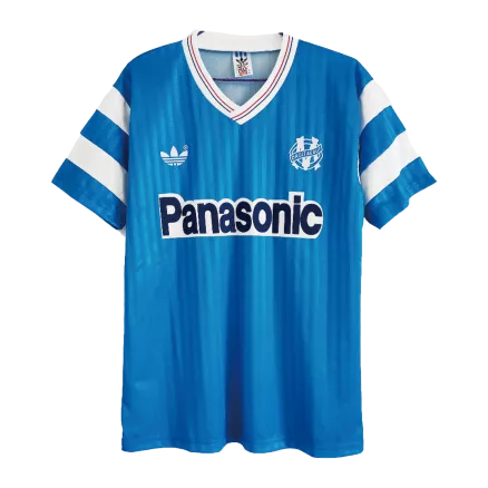 Camiseta Retro 1990 Marseille Segunda Equipación Visitante Hombre - Versión Hincha - camisetasfutbol