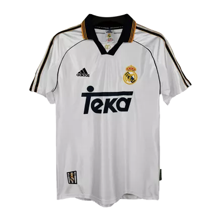 Camiseta Retro 1998/00 Real Madrid Primera Equipación Local Hombre - Versión Hincha - camisetasfutbol