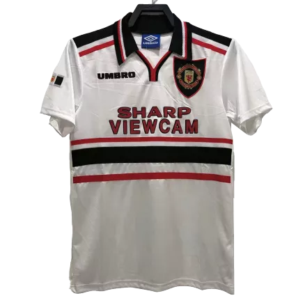 Camiseta Retro 1998 Manchester United Segunda Equipación Visitante Hombre - Versión Hincha - camisetasfutbol