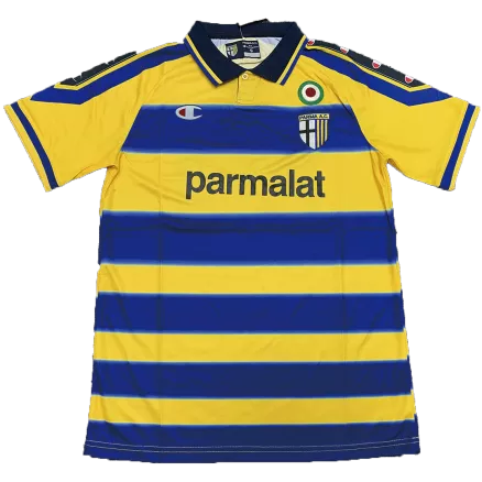 Camiseta Retro 1999/00 Parma Calcio 1913 Primera Equipación Local Hombre - Versión Hincha - camisetasfutbol